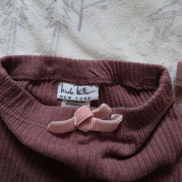 0-3 Baby Leggings Set - Dark Pink, Light Pink, Pink - Picture 3 of 5